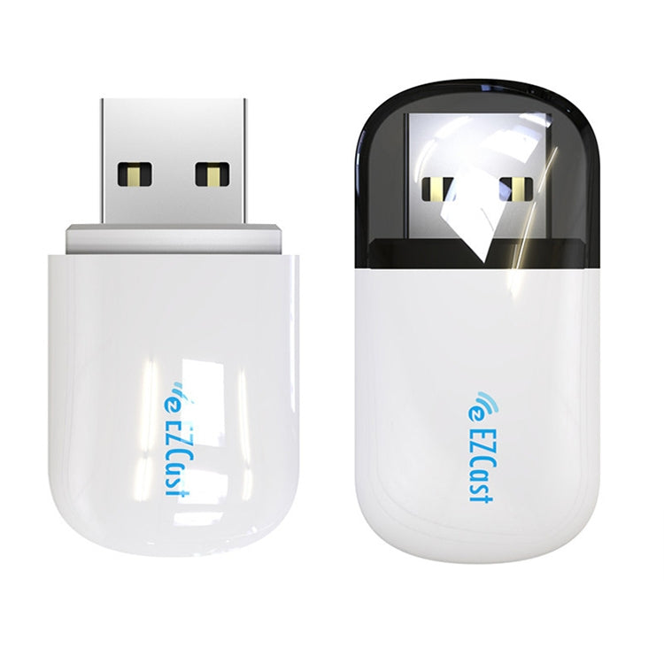 EZCast EZC-5200BS 600Mbps デュアルバンド WiFi + Bluetooth USB 2.0 ワイヤレスアダプター