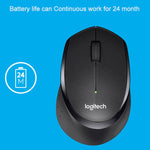 ロジクール M330 ワイヤレス光学ミュートマウス マイクロUSBレシーバー付き