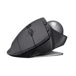 ロジクール MX ERGO S 440DPI Bluetooth + Unifying デュアルモードワイヤレストラックボール光学マウス、MX ERGO S