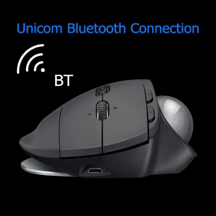 ロジクール MX ERGO S 440DPI Bluetooth + Unifying デュアルモードワイヤレストラックボール光学マウス、MX ERGO S