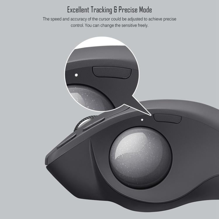 ロジクール MX ERGO S 440DPI Bluetooth + Unifying デュアルモードワイヤレストラックボール光学マウス、MX ERGO S
