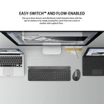 ロジクール MX Vertical 4000DPI USB-C / Type-C + Unifying + Bluetooth 3モード エルゴノミックワイヤレス垂直光学マウス、MX Vertical