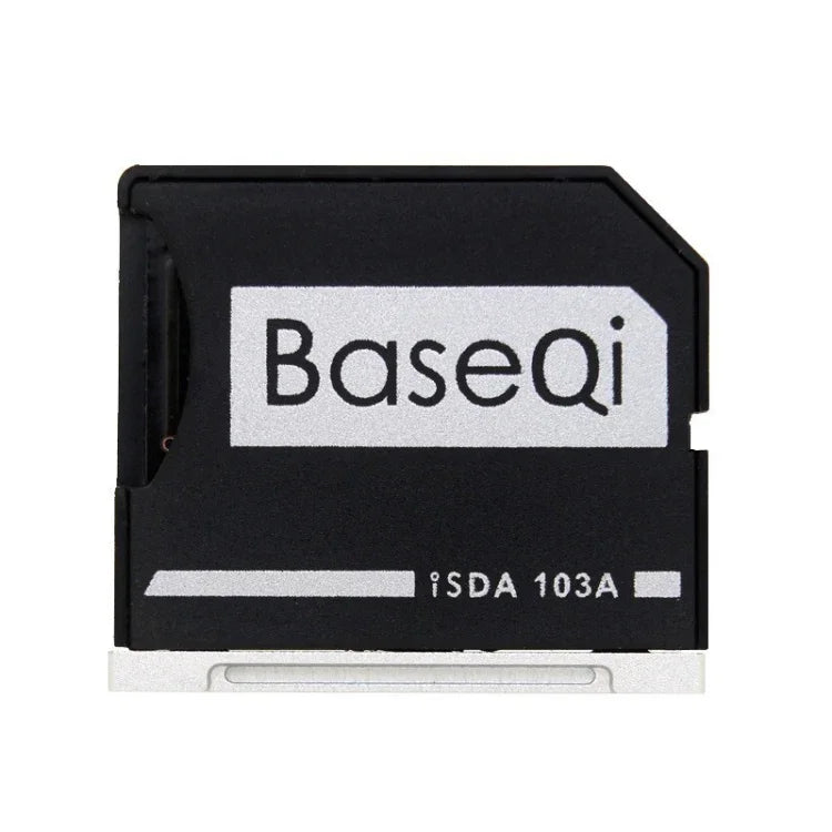 BASEQI 隠しアルミ合金製SDカードケース、MacBook Air 13.3インチノートパソコン用、MacBook Air 13.3対応