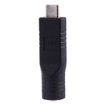 5.5 x 2.5mm メス から USB-C / Type-C オスプラグアダプターコネクター、5.5 x 2.5mm