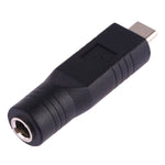 5.5 x 2.1mm メス から USB-C / Type-C オスプラグアダプターコネクター、5.5 x 2.1mm