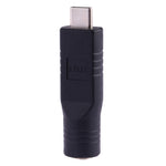 5.5 x 2.1mm メス から USB-C / Type-C オスプラグアダプターコネクター、5.5 x 2.1mm