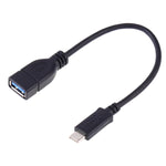 USB-C 3.1 / Type-Cオス-USB 3.0メス OTGアダプターケーブル、長さ：20cm、ZSSG-9B20OTG