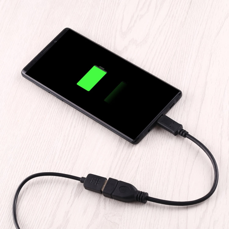 USB-C 3.1 / Type-Cオス-USB 3.0メス OTGアダプターケーブル、長さ：20cm、ZSSG-9B20OTG