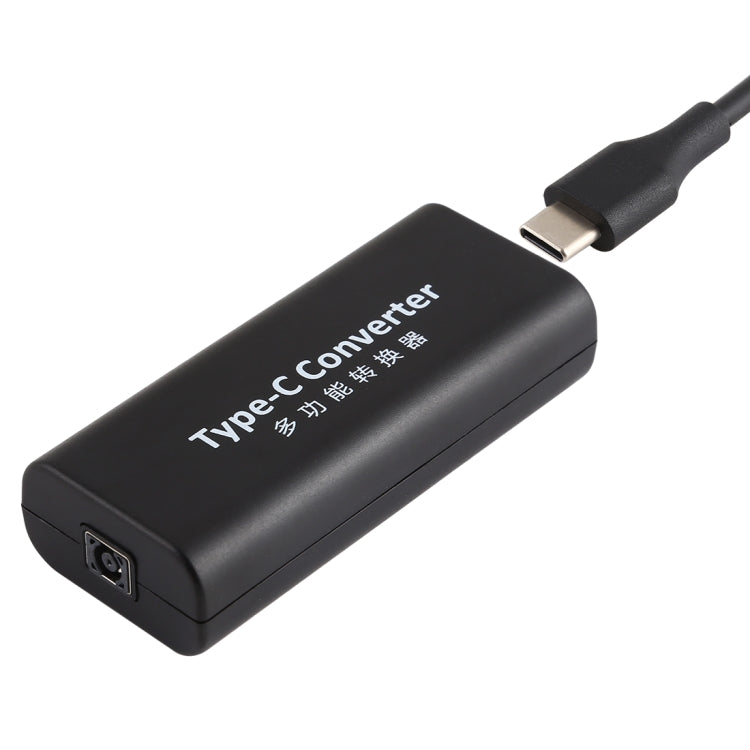 DC 4.5 x 3.0mm 電源ジャック メス to USB-C / Type C メス 電源コネクターアダプター 15cm USB-C / Type C ケーブル付き, 4.5x3.0mm