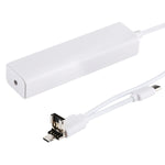 3 in 1 USB-C / Type-C + マイクロUSB + 4 x USB 2.0 ポート ハブコンバーター, ケーブル長さ: 12cm, 3 in 1 (ホワイト), 3 in 1 (ブラック)