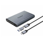 ORICO DD25 C3 2.5インチ Type-C to Type-C および USB メカニカル SSD エンクロージャー, 対応容量: 6TB