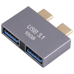 2 x USB メス to 2 x USB-C / Type-C オス アダプター, 2 x USB メス to 2 x Type-C オス