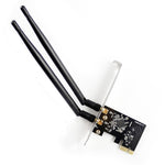 EDUP EP-9607 1200Mbps デュアルバンド PCI-E Express 無線アダプター ネットワークカード 2 x 6dBiアンテナ付き EP-9607 1200Mbps