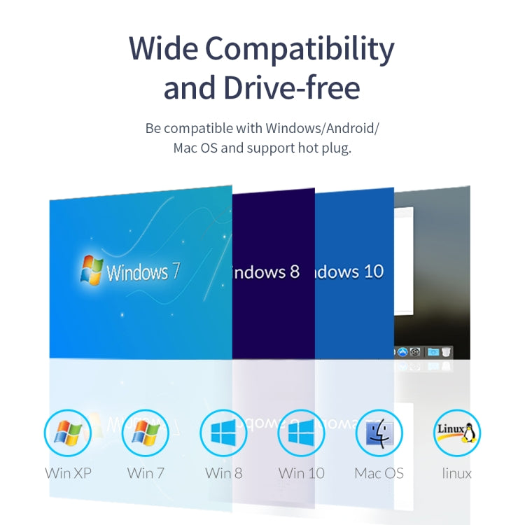 ORICO FL02 480Mbps 4ポート USB 2.0 ハブ, FL02