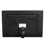 HSD1202 12.1インチ 1280x800 高解像度ディスプレイ デジタルフォトフレーム ホルダー＆リモコン付き、SD／MMC／MSカード／USBポート対応、EUプラグ（シルバー）、HSD1202 12.1インチ