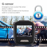 ミニカーDVRカメラレコーダー 2.0インチLCDスクリーン HD 1080P 170度広角視野、動体検知対応／赤外線ナイトビジョン／TFカード／マイク、2.0インチ