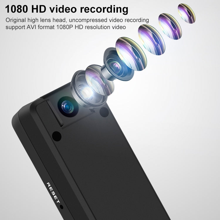 RD03 1080P HD WiFi監視カメラレコーダーペン クリップ付き RD03