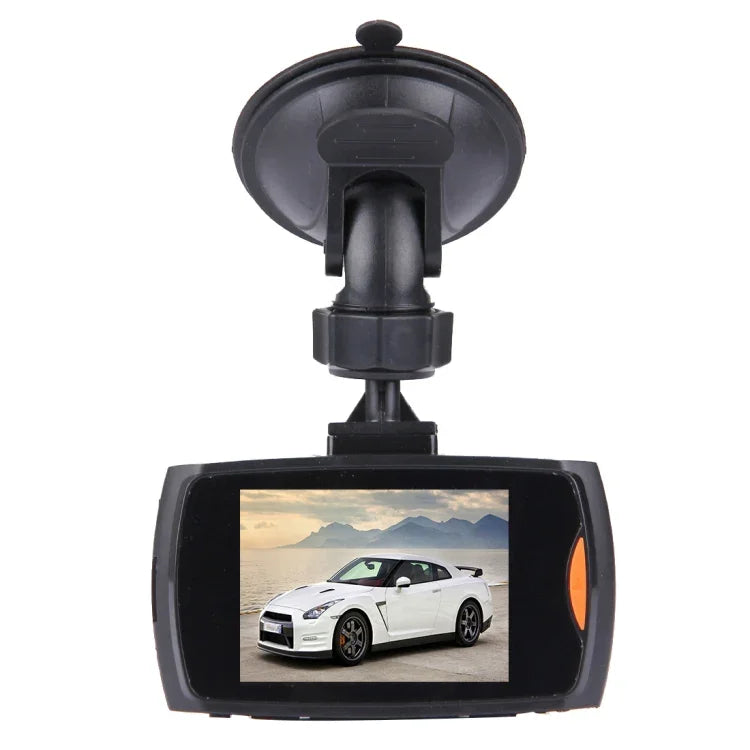カーDVRカメラ 2.7インチLCD 480P 1.3MPカメラ 120度広角視野、ナイトビジョン／動体検知／TFカード／Gセンサー対応、2.7インチ