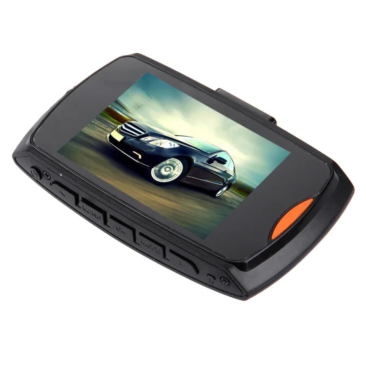 カーDVRカメラ 2.7インチLCD 480P 1.3MPカメラ 120度広角視野、ナイトビジョン／動体検知／TFカード／Gセンサー対応、2.7インチ