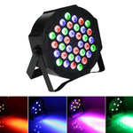 LEDディスプレイ付き、自動運転／スレーブ／DMX512／音声制御モード