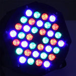 LEDディスプレイ付き、自動運転／スレーブ／DMX512／音声制御モード