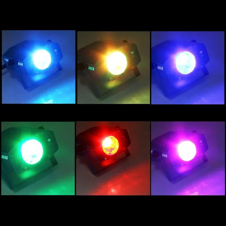 3W x 3 RGB ミニ水波プロジェクター リモコン付き、EUプラグ、EUプラグ