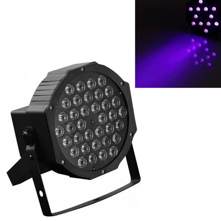 36W 36 LEDs UVパープルLED PARライト、AC 100-240V、パープルライト