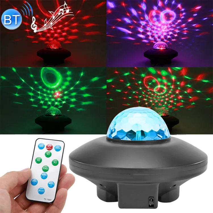 10W Bluetooth 水面波紋レーザースタープロジェクターライト