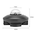 10W Bluetooth 水面波紋レーザースタープロジェクターライト