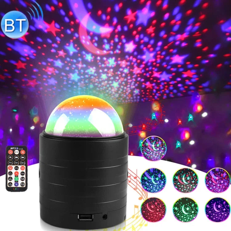 USB Bluetooth 星空ステージライト リモコン付き