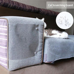 2枚セット 猫の引っかき防止PVCソファ用傷防止シール、サイズ：15x47cm、サイズ：15x47cm