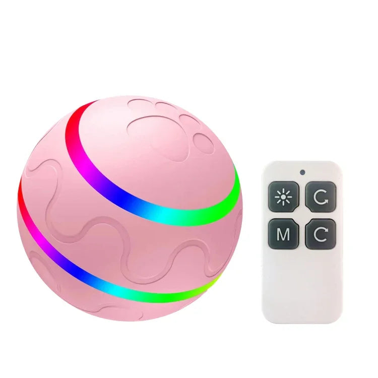 O1 インテリジェントリモコン ペットおもちゃ 犬のトレーニング 発光ボール、リモコン操作
