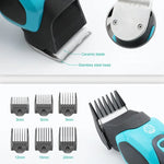 VGR V-208 プロフェッショナルペットバーバー電動ヘアクリッパー、V-208（ブルー）、V-208（レッド）