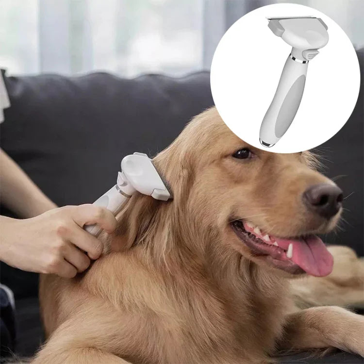 مشط إزالة شعر الحيوانات الأليفة Xiaomi Youpin Pawbby الأصلي بيد واحدة، مشط إزالة شعر الحيوانات الأليفة