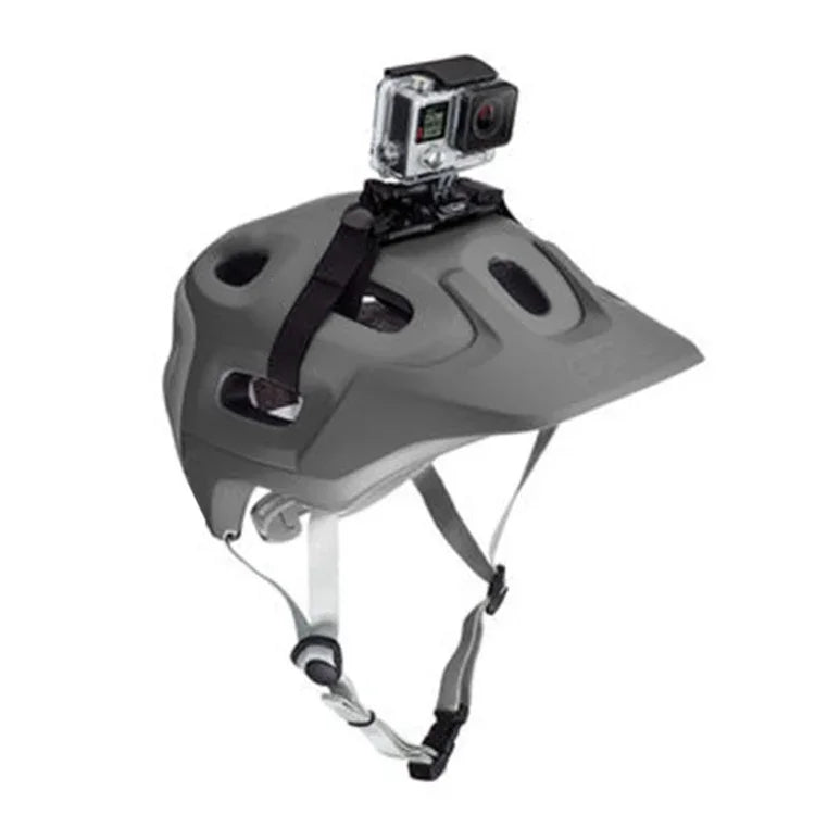PULUZ 調節可能ヘルメットストラップマウント GoPro、Insta360、DJIおよびその他アクションカメラ用、PULUZ
