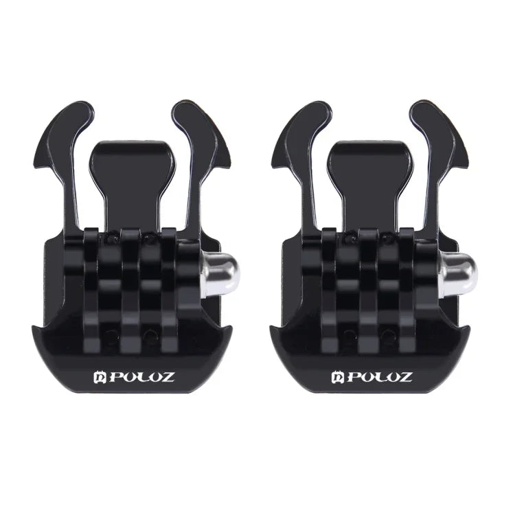 2個セット PULUZ 水平面用クイックリリースバックル GoPro、Insta360、DJIおよびその他アクションカメラ用、クイックリリースバックル（2個セット）