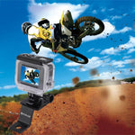 PULUZ アルミ合金バイク固定ホルダーマウント 三脚アダプター＆ネジ付き GoPro、Insta360、DJIおよびその他のアクションカメラ用 固定マウント2（ブラック）、固定マウント2（シルバー）、固定マウント2（レッド）、固定マウント2（ブルー）、固定マウント2（ゴールド）