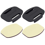PULUZ フラットサーフェスマウント2個＋粘着マウントステッカー2枚 PULUZアクションスポーツカメラ用 Jawsフレックスクランプマウント GoPro、Insta360、DJIおよびその他のアクションカメラ用 ステッカーセットB