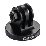 PULUZ 1/4インチネジ穴三脚マウント CNCアダプター GoPro、Insta360、DJI他アクションカメラ用、1/4インチネジ穴（ブラック）、1/4インチネジ穴（金）、1/4インチネジ穴（ブルー）、1/4インチネジ穴（レッド）