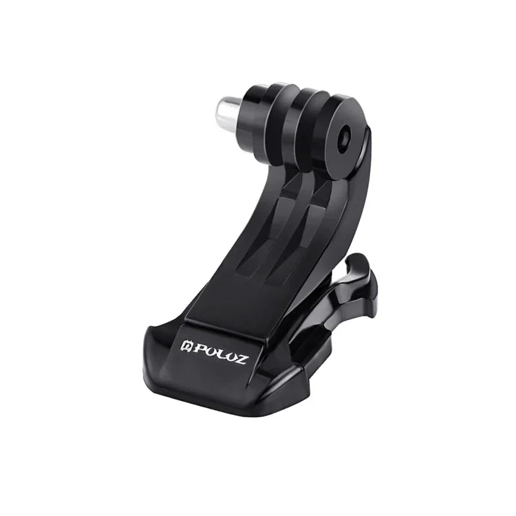 PULUZ ブラック 縦面用 Jフック バックルマウント PULUZ アクションスポーツカメラ用 Jaws フレックスクランプマウント GoPro、Insta360、DJI 他アクションカメラ対応 Jフックマウント