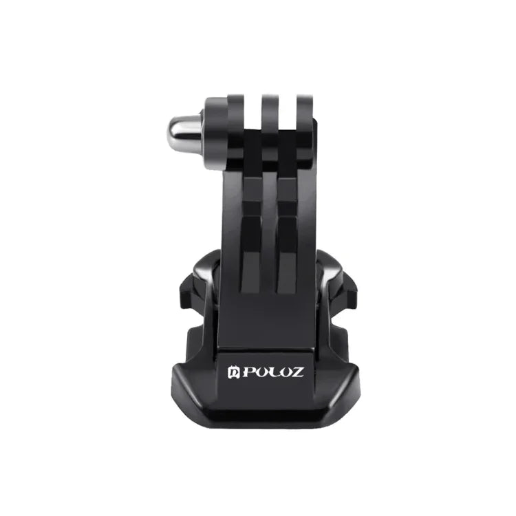 PULUZ ブラック 縦面用 Jフック バックルマウント PULUZ アクションスポーツカメラ用 Jaws フレックスクランプマウント GoPro、Insta360、DJI 他アクションカメラ対応 Jフックマウント