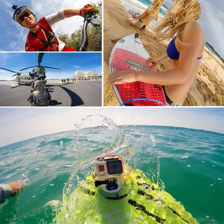 PULUZ 横面用 クイックリリースバックル PULUZ アクションスポーツカメラ用 Jaws フレックスクランプマウント GoPro、Insta360、DJI 他アクションカメラ対応 クイックリリースバックル