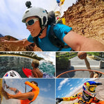 PULUZ フラット粘着パッドステッカー3枚＋曲面粘着パッドステッカー3枚 GoPro、Insta360、DJI他アクションカメラ用、3Mステッカー