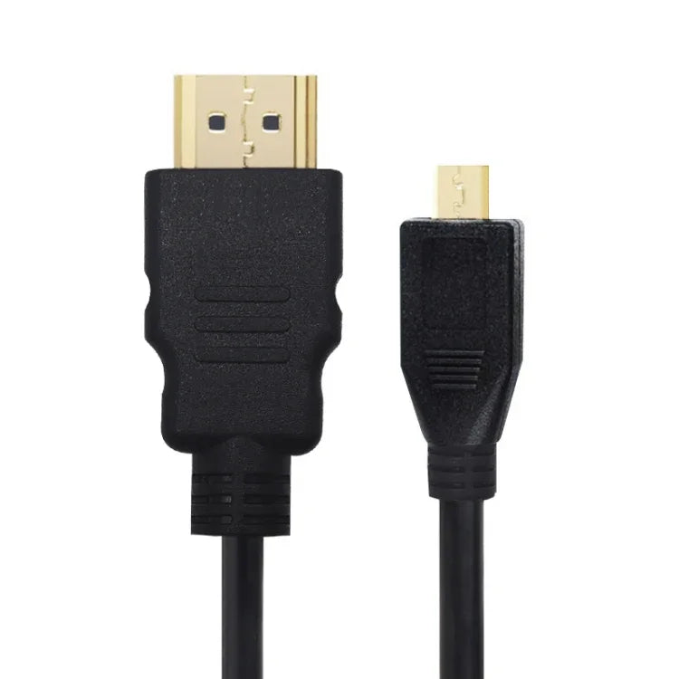 PULUZ ビデオ 19ピン HDMI to マイクロHDMIケーブル GoPro Hero11 Black / HERO10 Black / HERO9 Black /8 Black /7 /6 /5 /4 /3+ /3、Sony、LG、Panasonic、Canon、Nikon、スマートフォン、カメラ対応 長さ: 1.5m GoPro用 HDMIケーブル