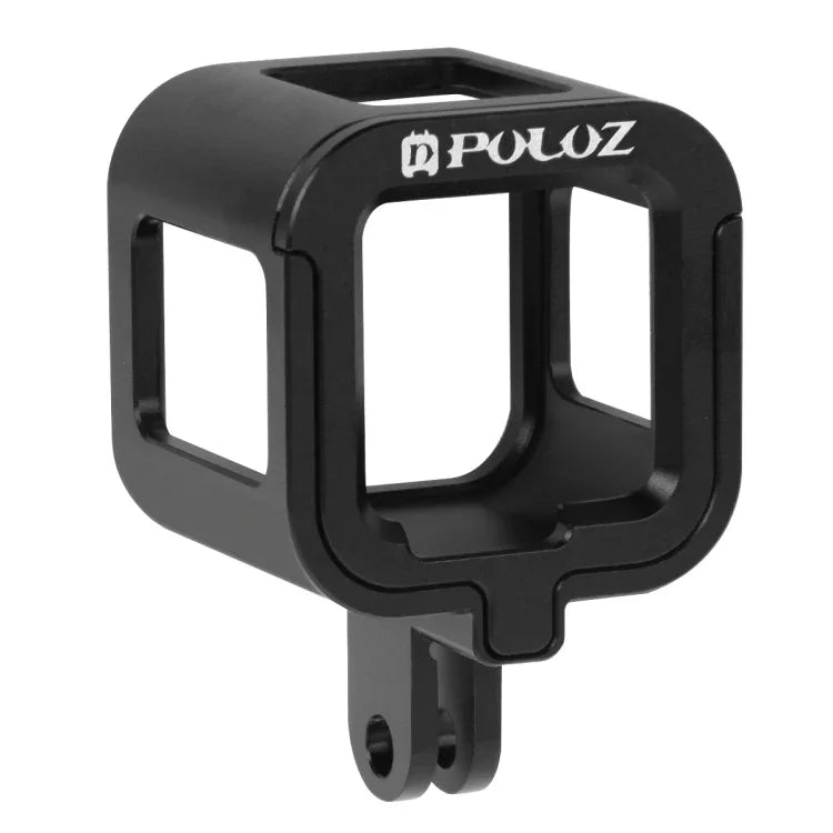 PULUZ ハウジングシェル CNCアルミ合金 保護ケージ 保険フレーム付き GoPro HERO5 Session /HERO4 Session /HERO Session対応 HERO4 Session用フレーム付き HERO5 Session用フレーム付き HERO5 Session用