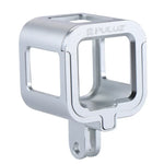 PULUZ ハウジングシェル CNCアルミ合金 保護ケージ 保険フレーム付き GoPro HERO5 Session /HERO4 Session /HERO Session対応 HERO4 Session用フレーム付き HERO5 Session用フレーム付き HERO5 Session用