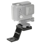 PULUZ 固定金属製バイクホルダーマウント GoPro、Insta360、DJIおよびその他のアクションカメラ対応, 固定マウント1(ブラック), 固定マウント1(シルバー), 固定マウント1(レッド), 固定マウント1(ブルー), 固定マウント1(ゴールド)