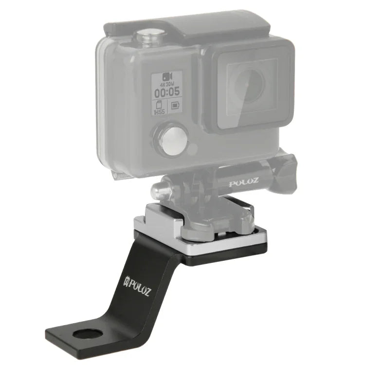 PULUZ 固定金属製バイクホルダーマウント GoPro、Insta360、DJIおよびその他のアクションカメラ対応, 固定マウント1(ブラック), 固定マウント1(シルバー), 固定マウント1(レッド), 固定マウント1(ブルー), 固定マウント1(ゴールド)