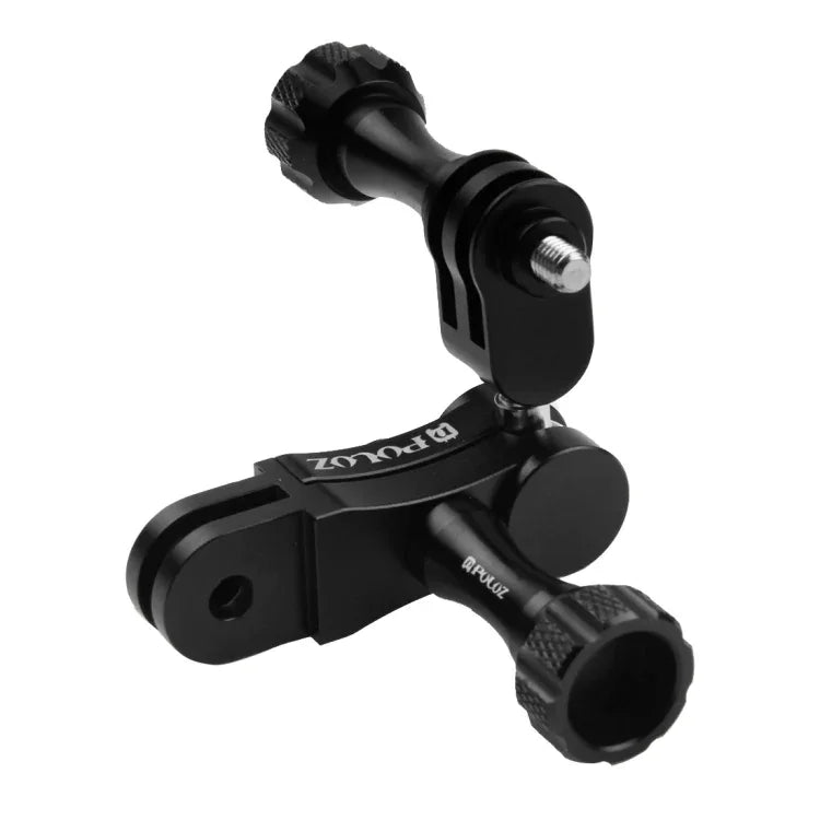PULUZ CNCアルミボールジョイントマウント 2本の長ネジ付き GoPro、Insta360、DJIおよびその他のアクションカメラ対応, CN在庫