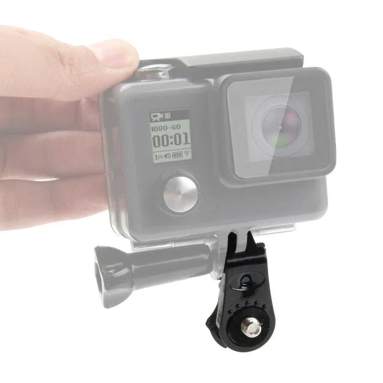 PULUZ ネジ式三脚マウント接続アダプター GoPro、Insta360、DJIおよびその他のアクションカメラ対応, ネジ式三脚